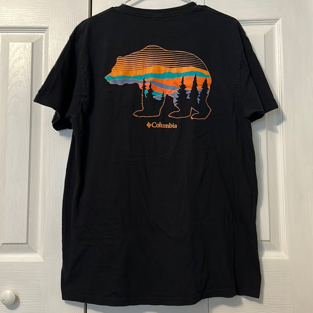 Men’s Columbia T-Shirt, Bear, Size L